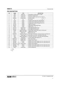 WM8510GEDS/V Datasheet Page 4