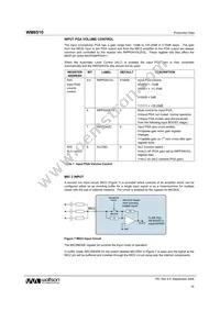 WM8510GEDS/V Datasheet Page 16
