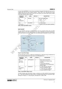WM8510GEDS/V Datasheet Page 17