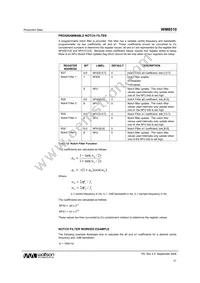 WM8510GEDS/V Datasheet Page 21