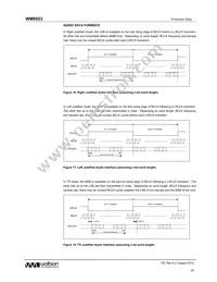 WM8523GEDT Datasheet Page 20