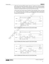 WM8523GEDT Datasheet Page 21