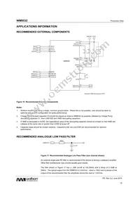 WM8532CGEFL/V Datasheet Page 18