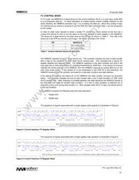 WM8533ECSN/R Datasheet Page 16