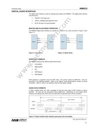 WM8533ECSN/R Datasheet Page 19