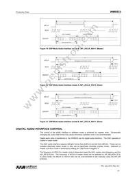 WM8533ECSN/R Datasheet Page 21