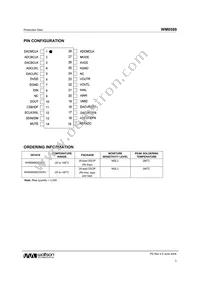 WM8569SEDS/V Datasheet Page 3