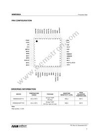 WM8580AGEFT/RV Datasheet Page 4