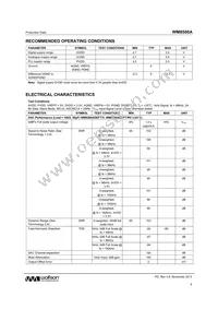 WM8580AGEFT/RV Datasheet Page 9