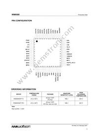 WM8580GEFT/V Datasheet Page 4