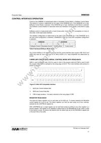 WM8580GEFT/V Datasheet Page 17