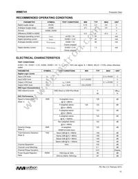 WM8741GEDS/RV Datasheet Page 10