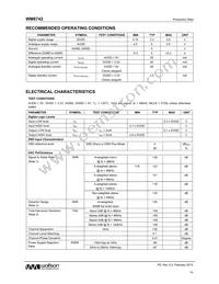 WM8742GEDS/RV Datasheet Page 10