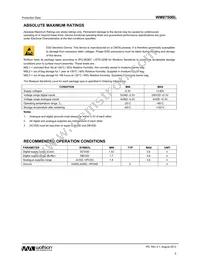 WM8750CBLGEFL/R Datasheet Page 5