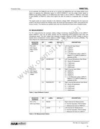 WM8750CLSEFL/R Datasheet Page 19