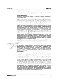 WM8753CLGEFL/RV Datasheet Page 20