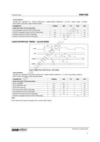 WM8758CBGEFL/RV Datasheet Page 17