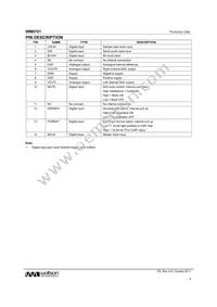 WM8761CBGED Datasheet Page 4