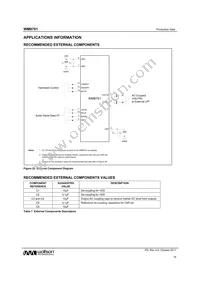 WM8761CBGED Datasheet Page 19