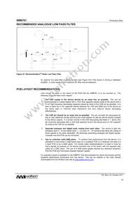 WM8761CBGED Datasheet Page 20