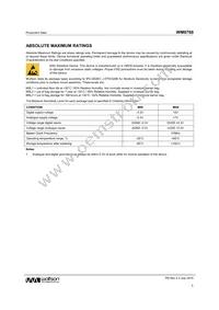 WM8768GEDS/V Datasheet Page 5