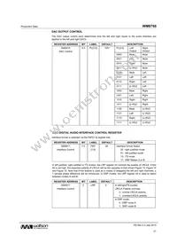 WM8768GEDS/V Datasheet Page 21