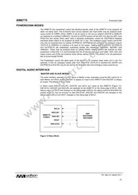 WM8770SIFT/RV Datasheet Page 20