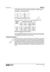 WM8775SEDS/RV Datasheet Page 15