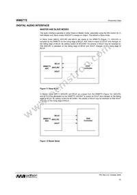 WM8775SEDS/RV Datasheet Page 16