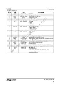 WM8781GEDS/RV Datasheet Page 4