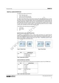 WM8781GEDS/RV Datasheet Page 11