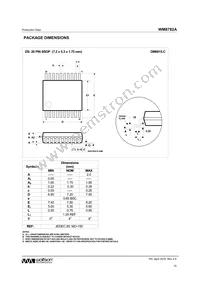 WM8782ASEDS/RV Datasheet Page 19