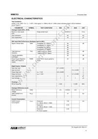 WM8783GED/RV Datasheet Page 6