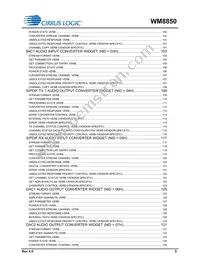 WM8850GEFL/V Datasheet Page 5