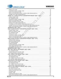 WM8860GEFL/V Datasheet Page 5