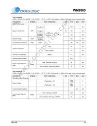 WM8860GEFL/V Datasheet Page 15