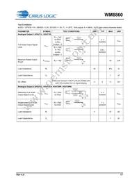 WM8860GEFL/V Datasheet Page 17