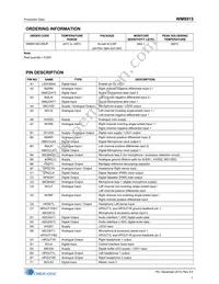 WM8915ECSN/R Datasheet Page 7