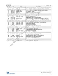WM8915ECSN/R Datasheet Page 8