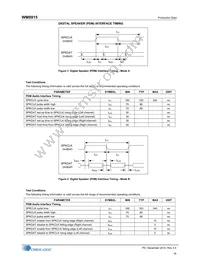 WM8915ECSN/R Datasheet Page 18