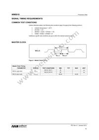 WM8918CGEFL/V Datasheet Page 18