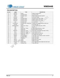 WM8944BECS/R Datasheet Page 7