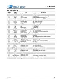 WM8946ECS/R Datasheet Page 7