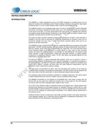 WM8946ECS/R Datasheet Page 22