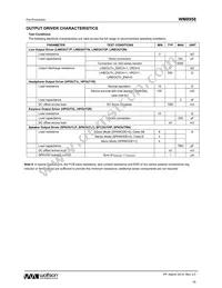 WM8958ECS/R Datasheet Page 19