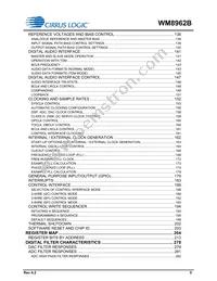 WM8962BECSN/R Datasheet Page 5