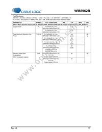 WM8962BECSN/R Datasheet Page 17