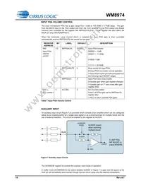 WM8974CGEFL/RV Datasheet Page 16