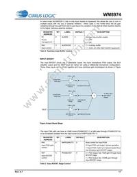 WM8974CGEFL/RV Datasheet Page 17
