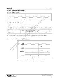 WM8976CGEFL/RV Datasheet Page 14